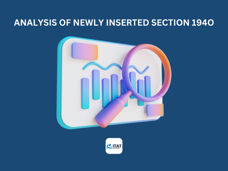Analysis of newly inserted Section 194O