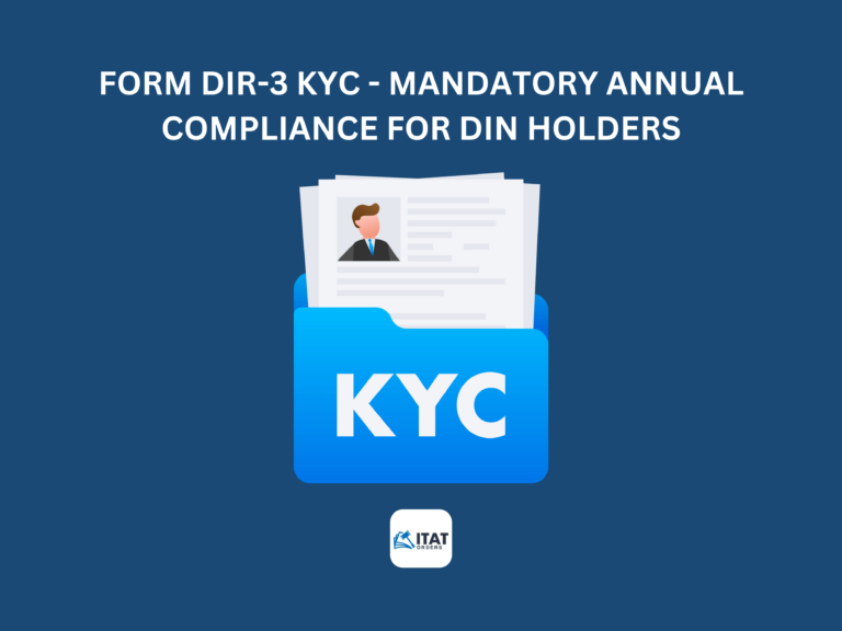 Form DIR-3 KYC- Mandatory annual compliance for DIN holders