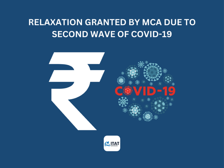 Relaxation granted by MCA due to second wave of Covid-19