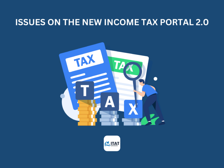 Issues on the New Income Tax Portal 2.0