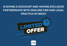 Is giving a discount and having exclusive partnerships with dealers fair and legal practice in India?